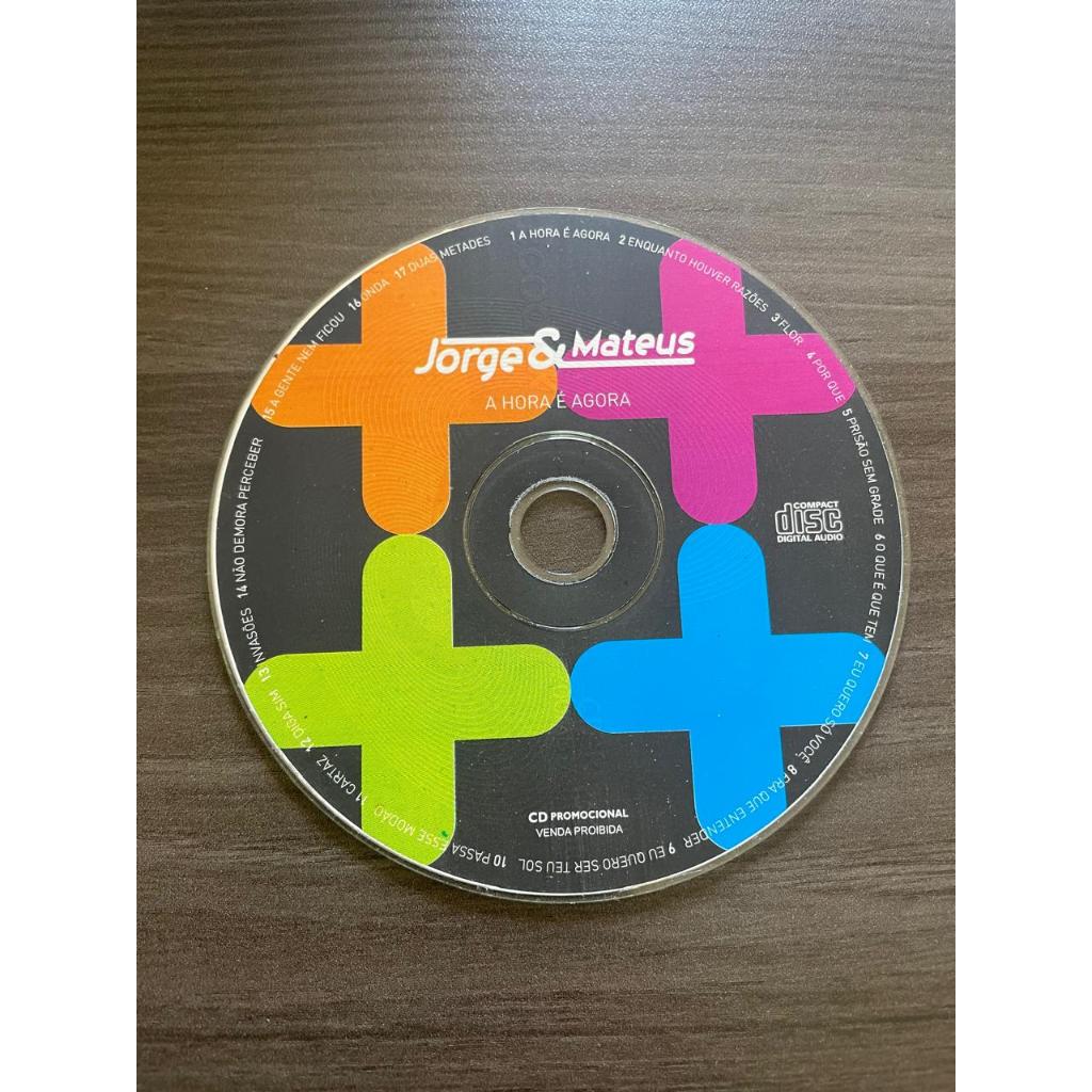CD Jorge e Mateus A Hora é Agora Música