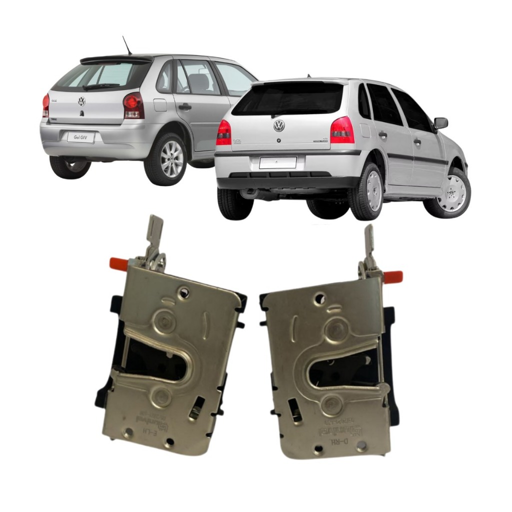 Par Fechadura Porta Traseira Gol G4 G3 Eletrica 1999 A 2014 em Oferta na Shopee