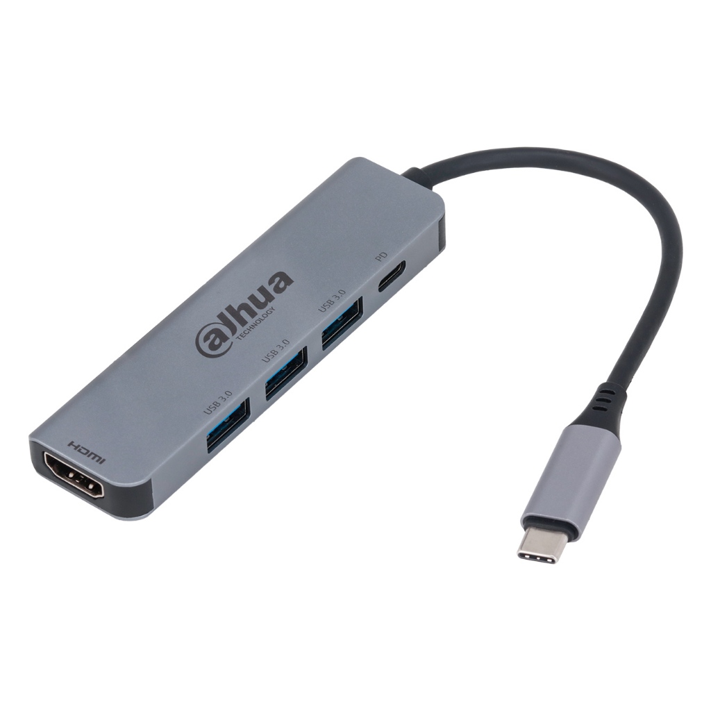 EXPANSOR DE ENTRADAS USB, COM RABICHO USB TIPO C, DH-TC35 em Oferta na Shopee