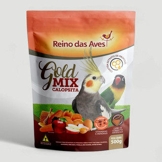 Ração Calopsita Gold Mix 500g em Oferta na Shopee