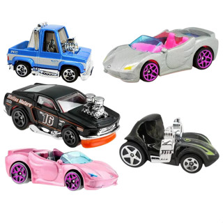 Hot Wheels Carrinhos - Coleção TOONED - Barbie Extra, Tooned, Mustang, Chevy Silverado em Oferta na Shopee