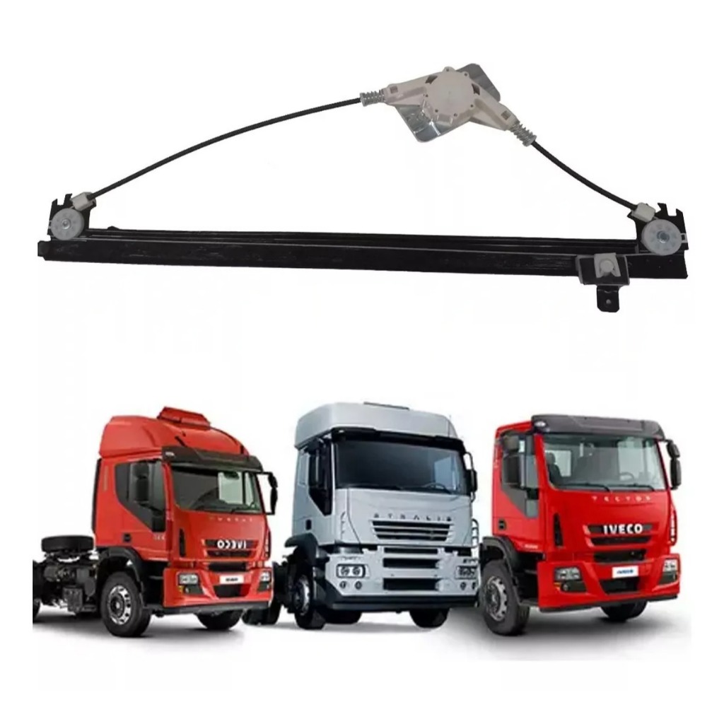 Maquina De Vidro Manual Esquerda Para Iveco Tector Cursor St R1424E