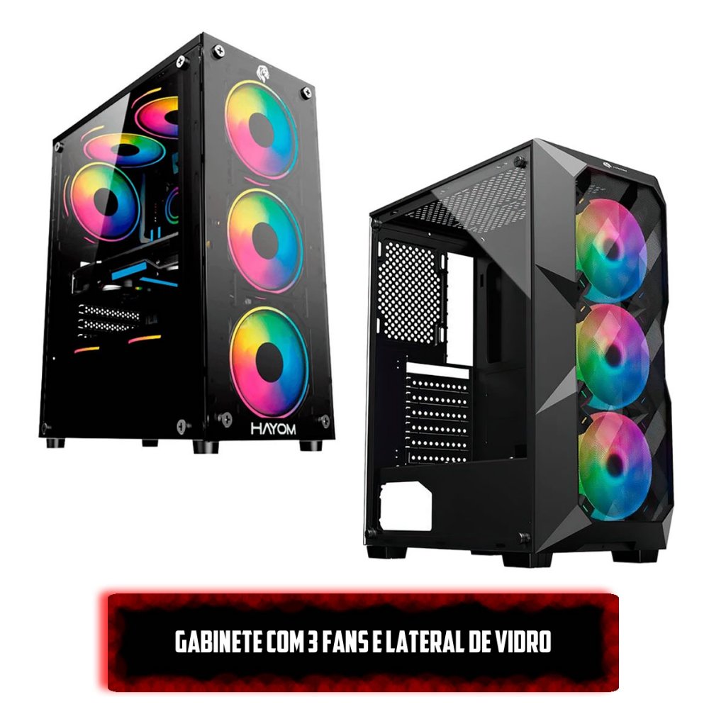 PC GAMER FURIA RYZEN 5 5500, 16GB RAM, NVME 500GB, NVIDIA RTX 5060 8GB, GABINETE