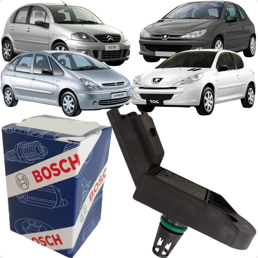 Sensor Map Bosch C3 C4 Xsara Picasso 206 207 Hoggar Partner em Oferta na Shopee