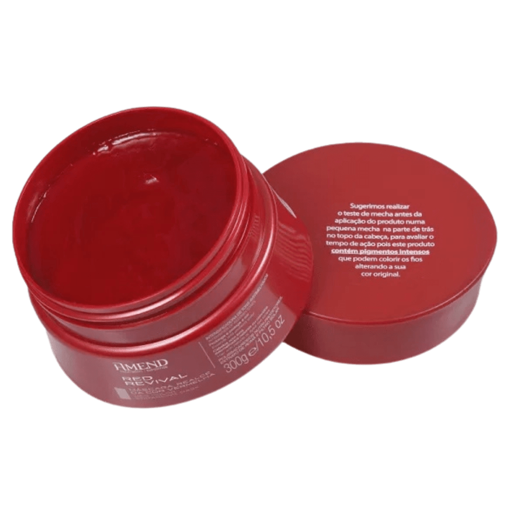 Amend Kit Máscara Realce da Cor Vermelha 300g + Máscara Realce da Cor Cobre 300g