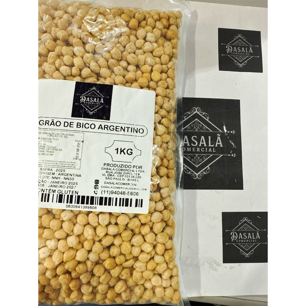 Grão De Bico Importado Premium