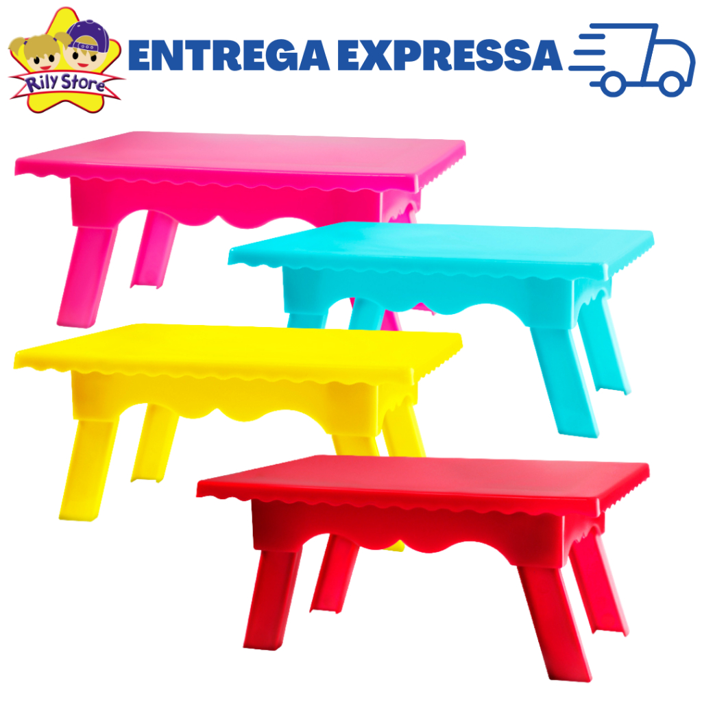 Mesinha Decorativa Aniversario Suporte Para Doces Porta Docinhos - Mesinha Babado.