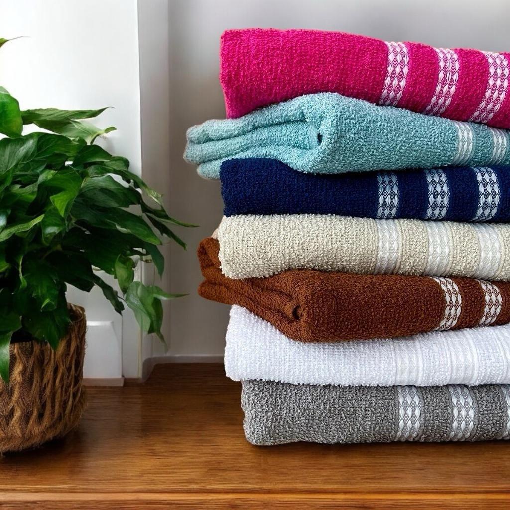 Kit 2 Toalha de Banho Madri Ótima Absorção Super Oferta 120X60CM