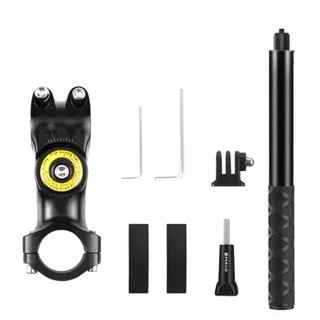 Suporte Guidão Bike Moto Extensor Selfie Stick Para Gopro em Oferta na Shopee