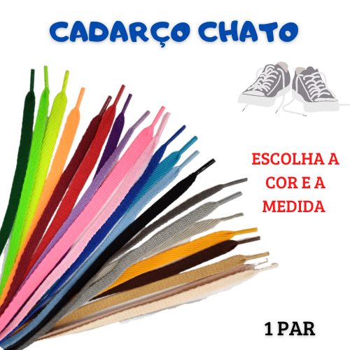 Cadarço Nylon chato PR: Resistente, Academia, Tênis, Esportivo, Durável, Qualidade em Oferta na Shopee