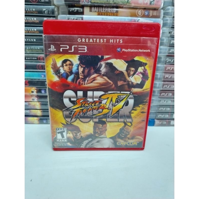 Jogo Super Street Fighter IV (Greatest Hits) - PS3 Mídia Física