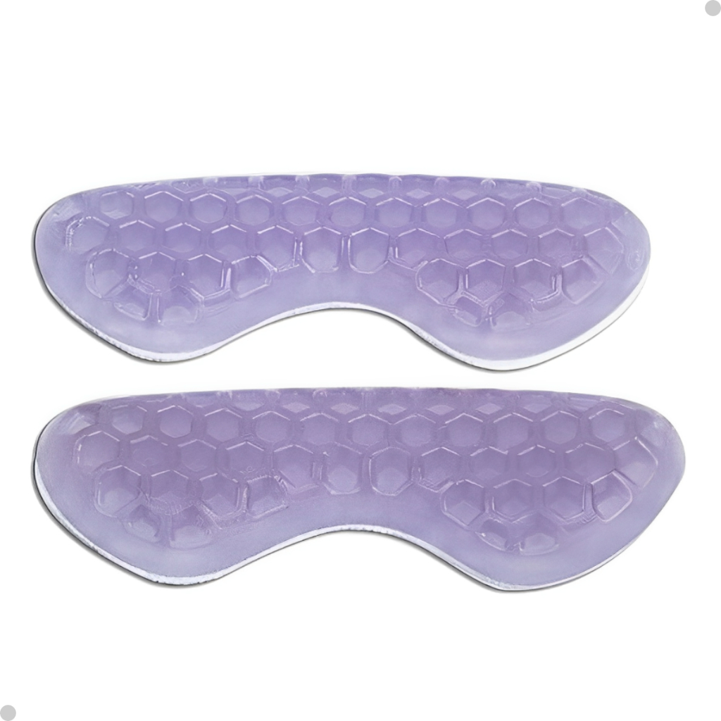 Ajuste E Proteção De Calcanhar Em Gel Colméia Para Satos Tênis e Sadálias Tamanho Do 33 ao 44 Impec - Cor Cristal em Oferta na Shopee