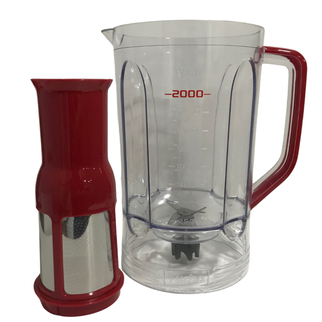 Copo Para Liquidificadores Mondial L-1000 Vermelho S/Tampa em Oferta na Shopee
