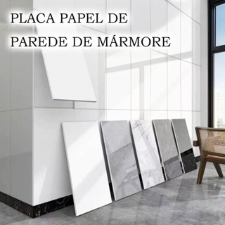 KIT Placa Adesiva 3d Mármore Papel De Parede Relevo Lavável em Oferta na Shopee