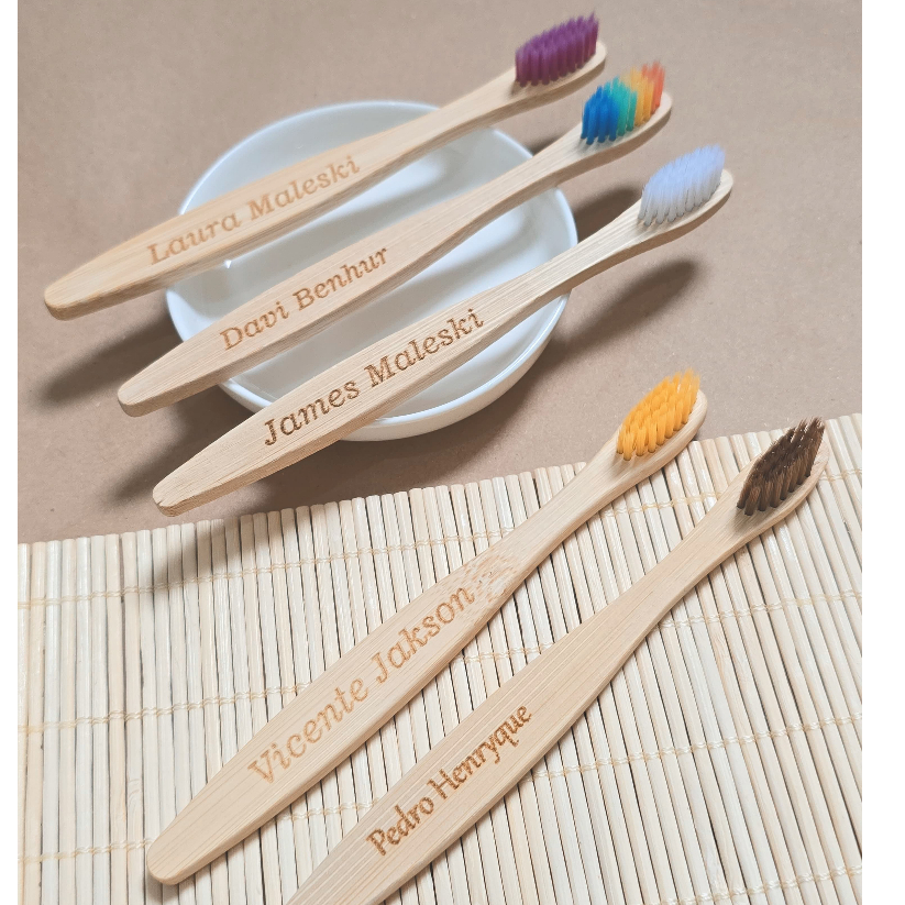 Escova de dentes Infantil Personalizado com nome
