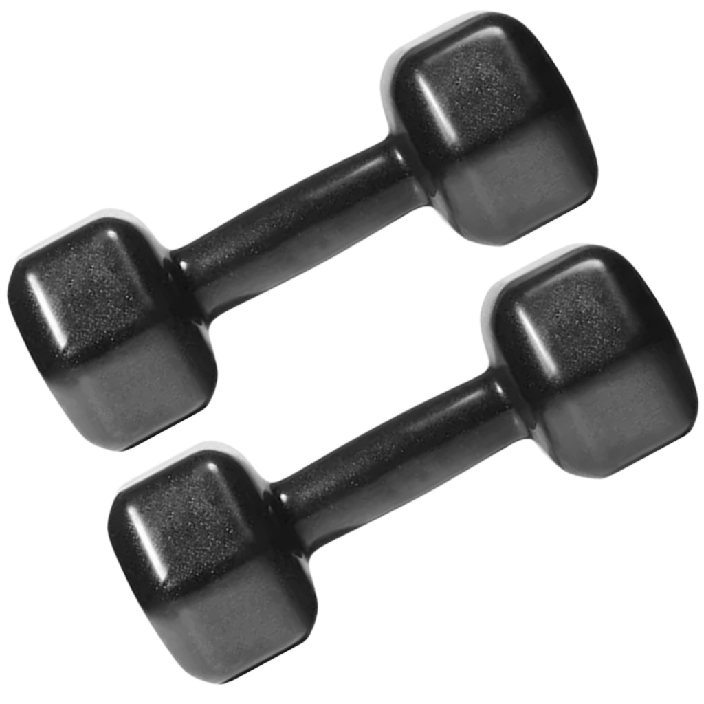 2 Halteres Sextavado 9kg Cada Emborrachados em Oferta na Shopee