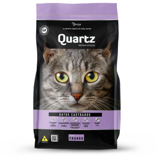 Ração Quartz Gatos Castrados Frango 10,1Kg em Oferta na Shopee