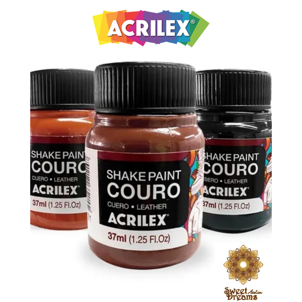 TINTA PINTA COURO SHAKE PAINT ACRILEX 1 UNIDADE em Oferta na Shopee