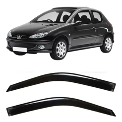 Calha De Chuva Peugeot 206 207 2 Portas Todos Modelos