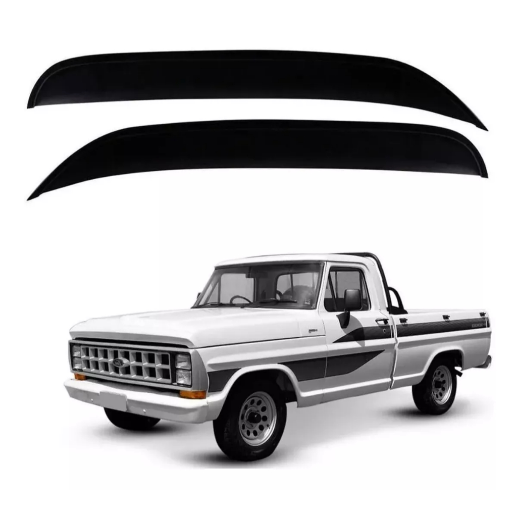 Calha De Chuva Ford F1000 Todos Modelos 2 Portas