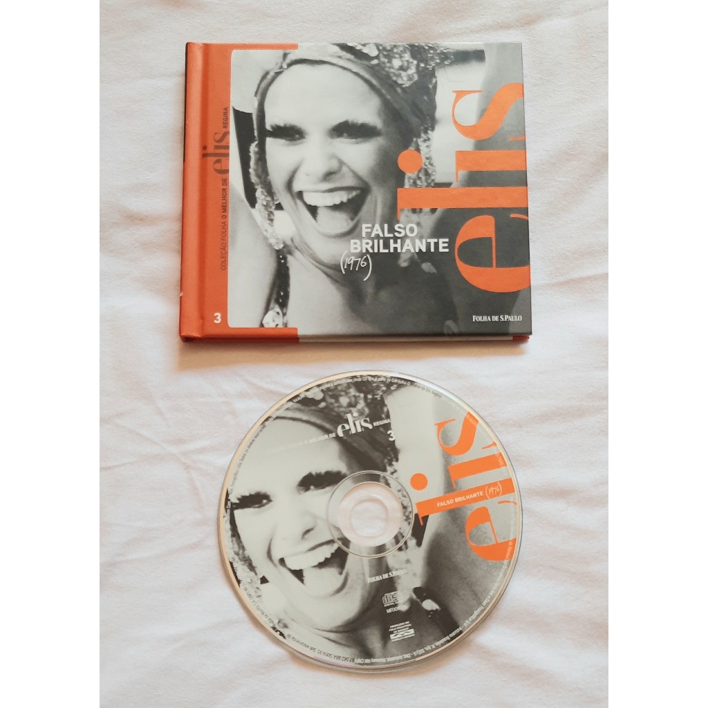 Cd Elis Regina Falso Brilhante Coleção Folha