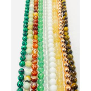 Fio de Pedras Naturais 06mm Aprox. 63 contas - em Oferta na Shopee