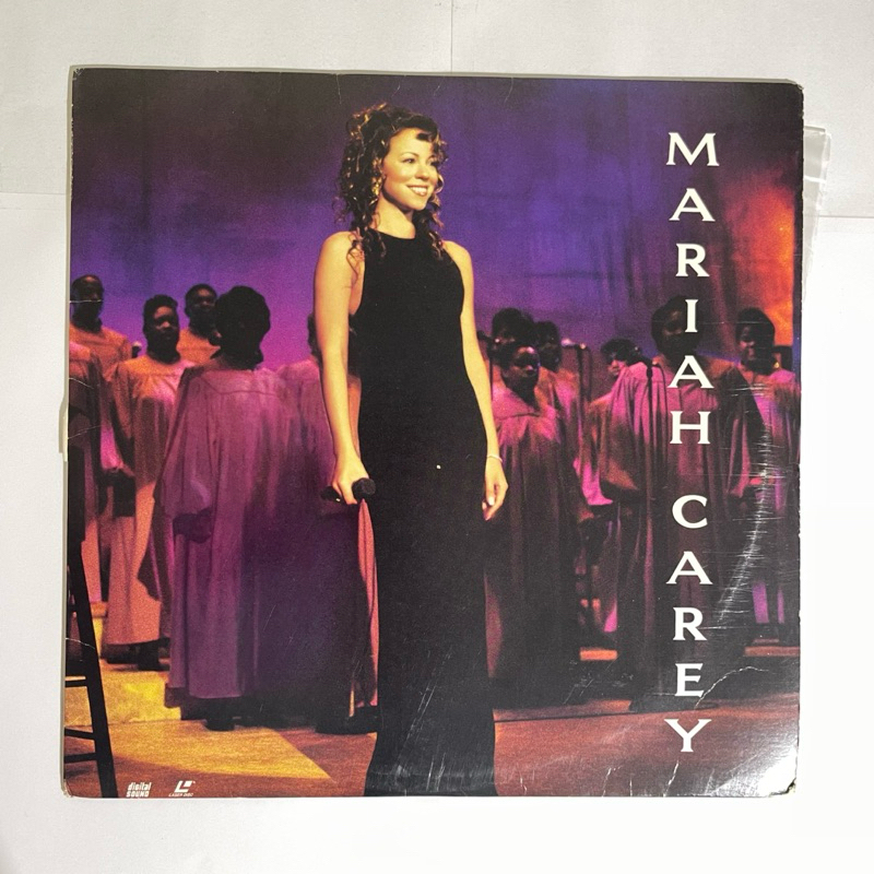 Laser Disc Mariah Carey Live Proctor’s Theatre