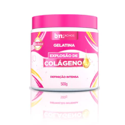 Gelatina Capilar Explosão de Colágeno 500g bn.Cachos