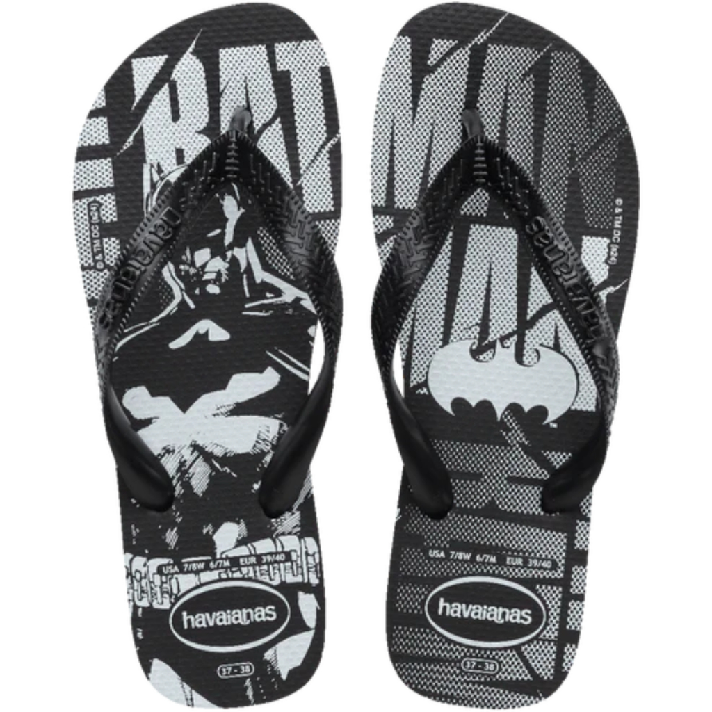 Chinelo Havaianas Original Top DC Logomania Batman