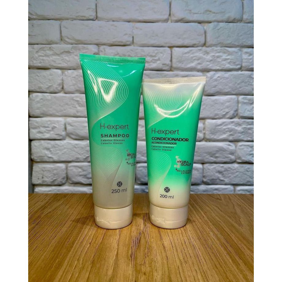kit Condicionador E Shampoo para Cabelos Oleosos da Linha H-Expert HINODE