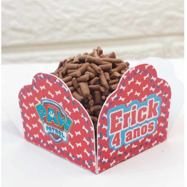 Forminhas personalizadas / Forminhas para docinho / Forminhas de Brigadeiro	Patrulha Canina