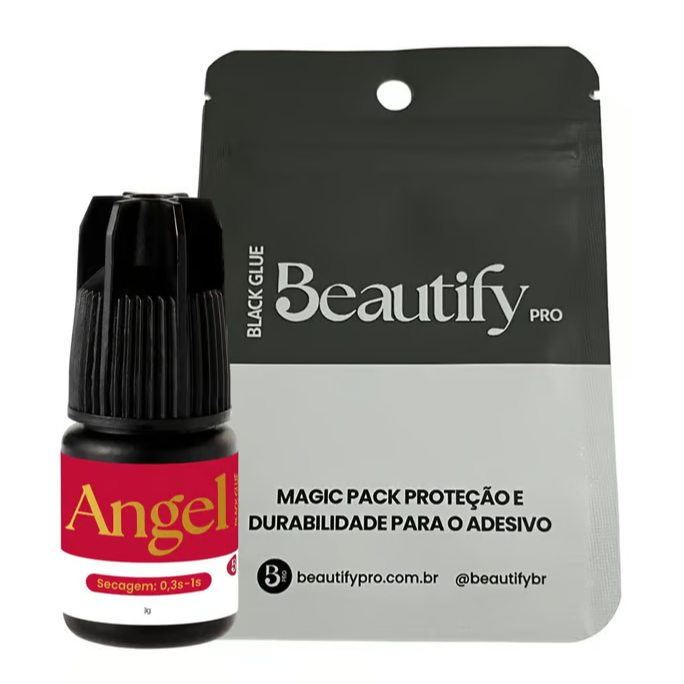 Cola Adesivo Angel Beautify Pro 3g Para Extensão Alongamento De Cílios em Oferta na Shopee