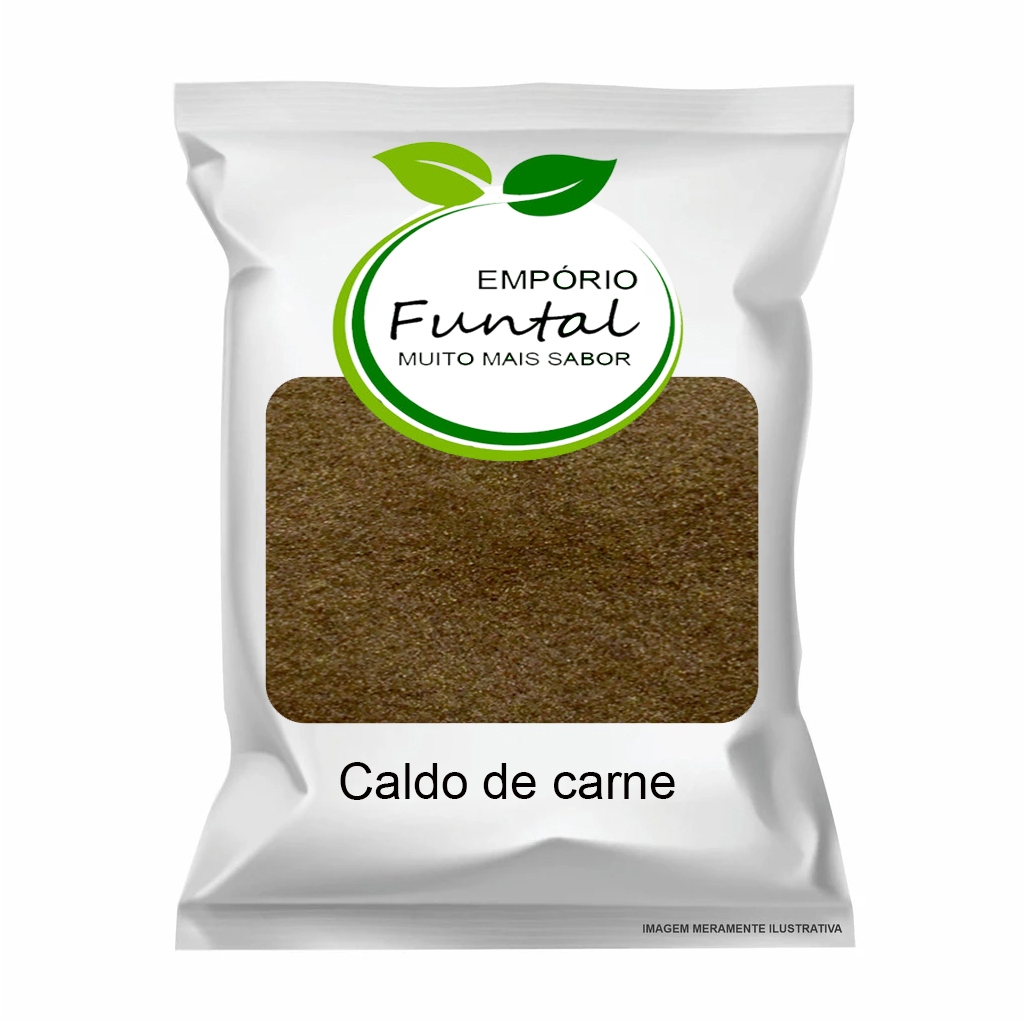 Caldo de carne em pó linha premium