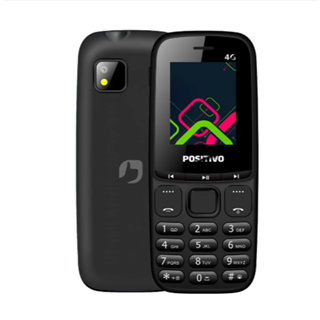 Celular Positivo P26 4G, Dual chip, Tela 1.8", Memória Interna 128MB, Rádio FM Preto em Oferta na Shopee