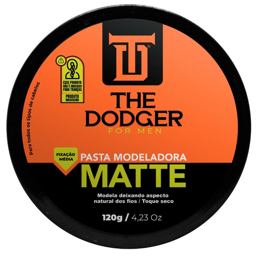 Pasta Modeladora Matte 120g Efeito Seco The Dodger