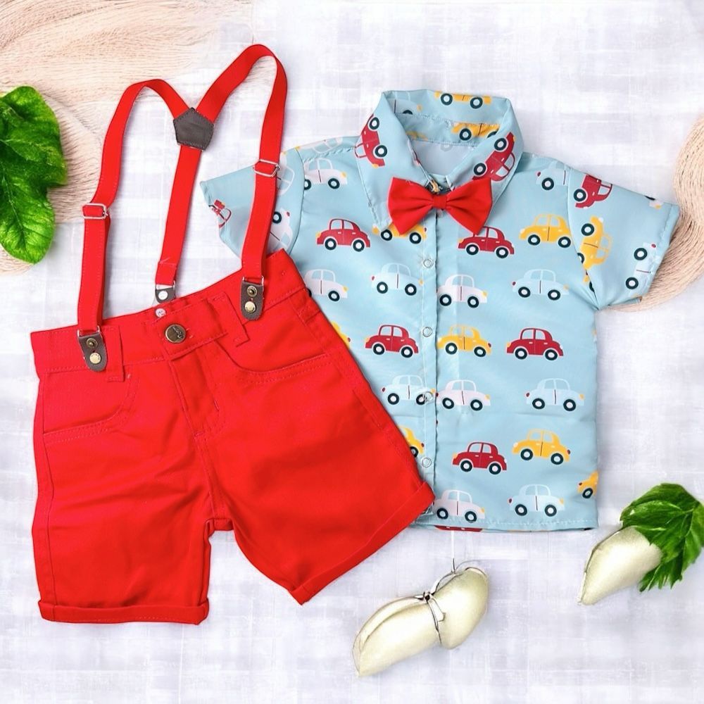 conjunto menino aniversario social modelo short brim fusca carros carrinhos meios de transporte em Oferta na Shopee