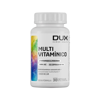Multivitamínico Dux Nutrition - Vitaminas Minerais e Nutrientes - 30 caps em Oferta na Shopee