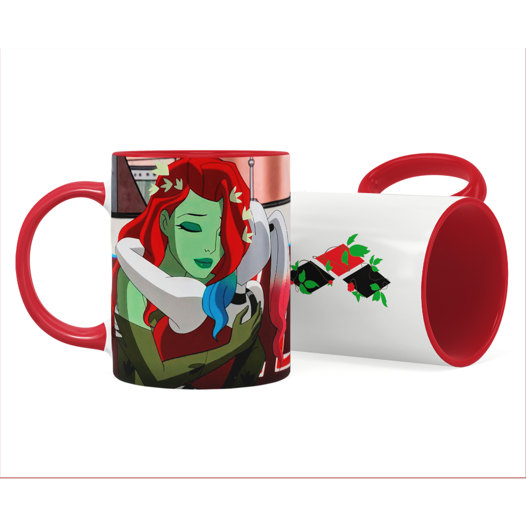 Caneca Harley Quinn e Poison Ivy (Hera Venenosa)