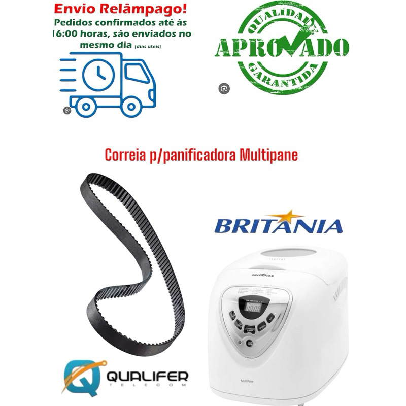 Imagem Correia Panificadora Multipane Britania -premium