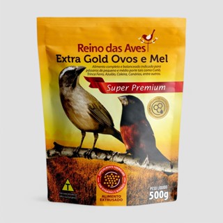 Ração  Extra Gold Ovos e Mel 500g em Oferta na Shopee