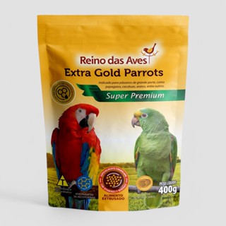 Ração Extra Gold Parrot 400g em Oferta na Shopee