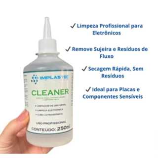 Composto Limpeza de Placas e Circuitos Eletrônicos PCI 99,5% Pureza Cleaner para Cuba Ultrassônica e Limpeza Eletrônica em Oferta na Shopee