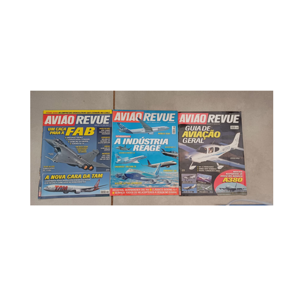 revista aviao revue