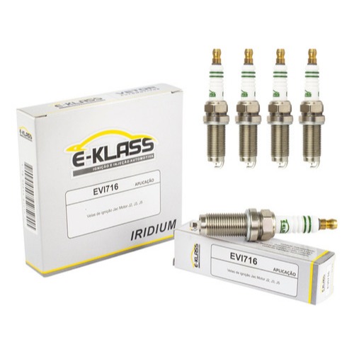 Vela De Ignição Iridium Jac J2 J3 1.4 E J5 1.5 16v 2010/2016