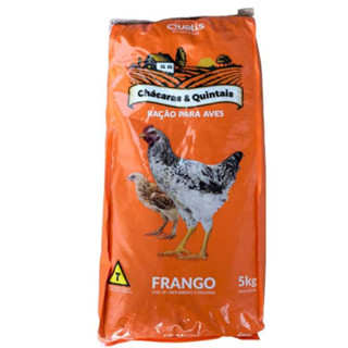 Ração Frangos Crescimento e Engorda Qualis com 5kg e 13% de proteína em Oferta na Shopee