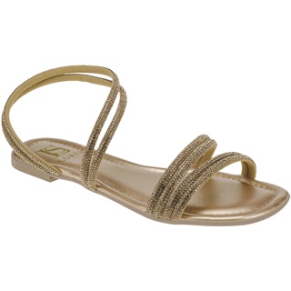 Rasteira Feminina Sandália com Brilho Manta de Strass Sofisticada 065-138 em Oferta na Shopee