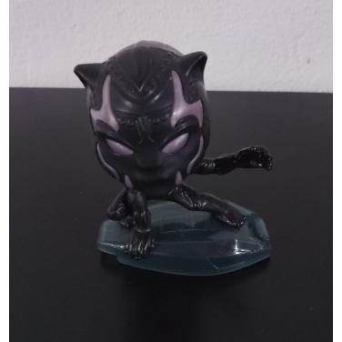 Brinquedo Boneco McDonald's Mc Donald's - Filme Pantera Negra 2 Wakanda Forever - Pantera Negra Posição Ataque Herói - M