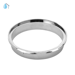 Porta Ralo Grelha Abs Ralo Anti Inseto 10x10 Cromado Redondo Suporte Caixilho DN100 mm