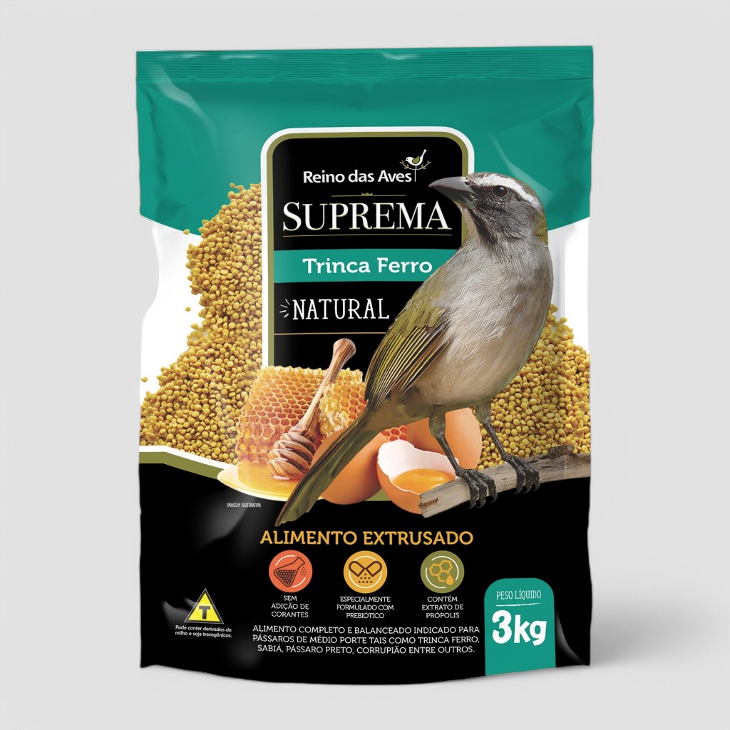 Ração Suprema Trinca Ferro 3kg
