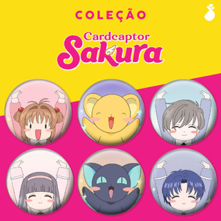 Bottons - Cardcaptors Sakura (Tomoyo Daidouji Keroberos spinel sun) em Oferta na Shopee